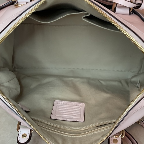 Coach Leather Legacy Pinnacle Large Haley Satchel - Picture 11 of 12